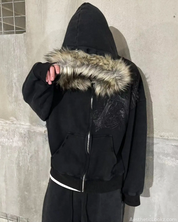 Fur Hood Hoodie