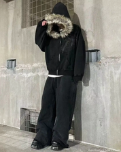 Fur Hood Hoodie