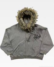 Fur Hood Hoodie