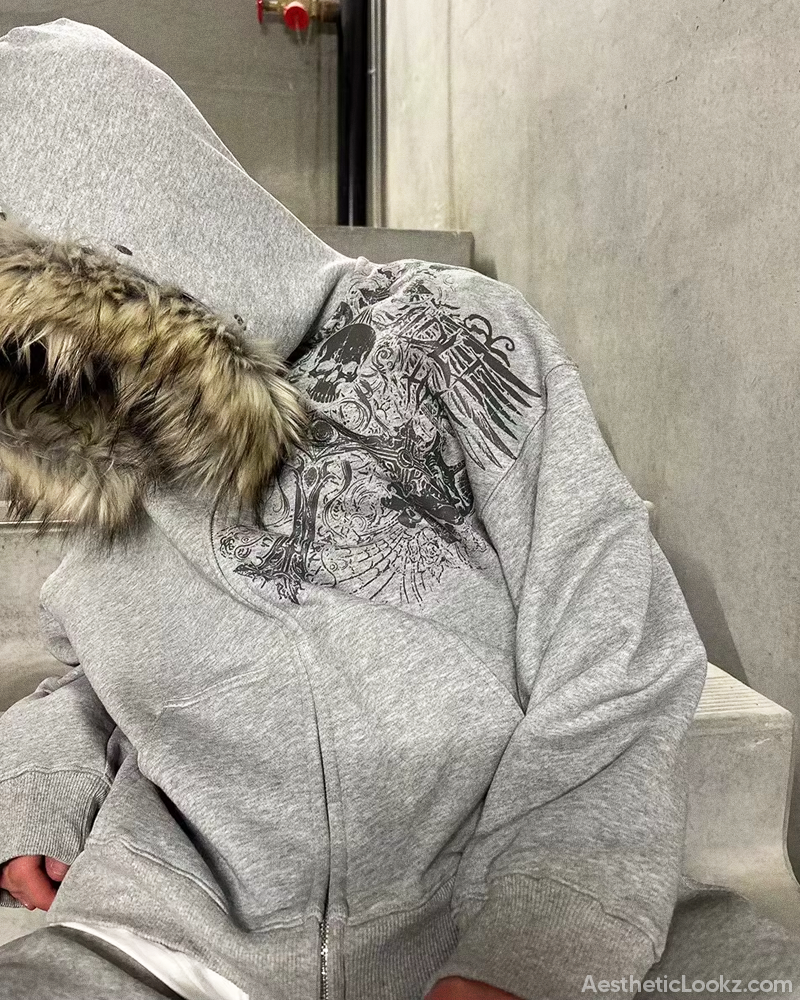 Fur Hood Hoodie