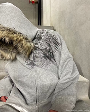 Fur Hood Hoodie