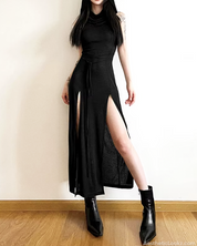 Goth Hooded Dress