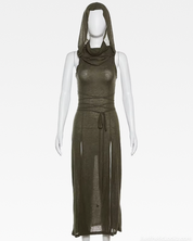 Goth Hooded Dress