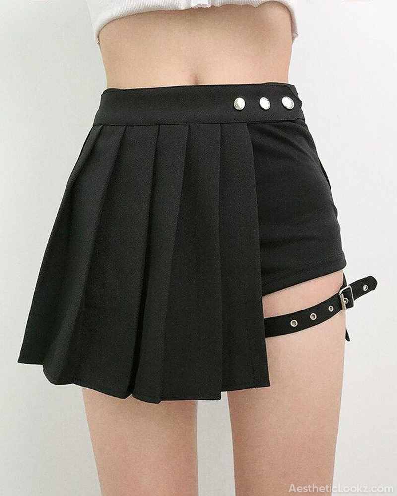 Goth Skort