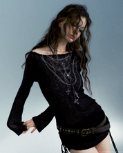 Grunge Long Sleeve Top