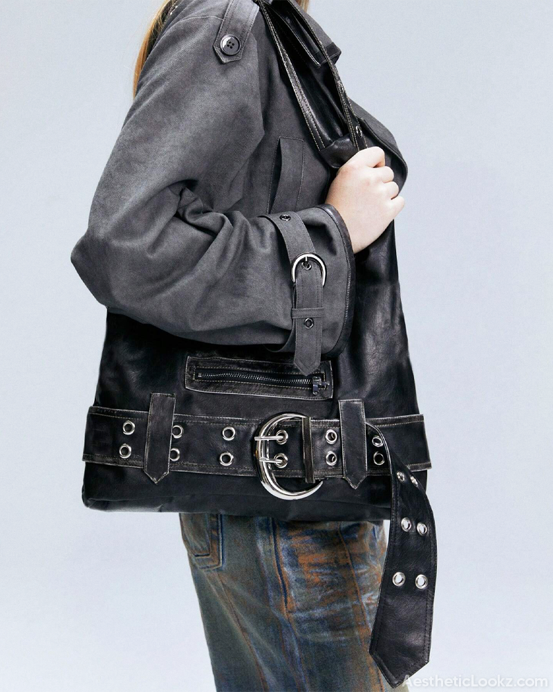Grunge Shoulder Bag