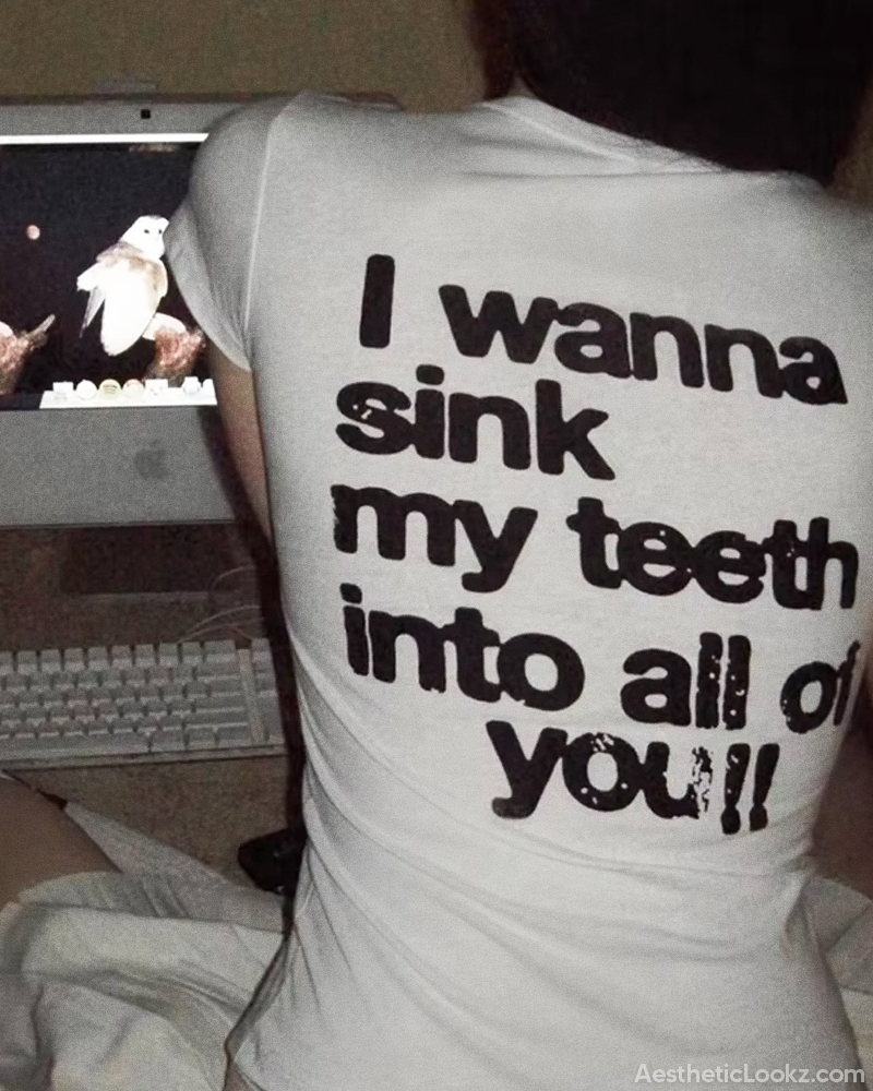 I Wanna Sink My Teeth Tee