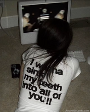 I Wanna Sink My Teeth Tee