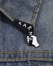 Karma Boomerang Pin