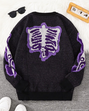 Knit Skeleton Sweater