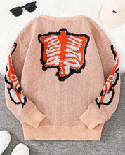 Knit Skeleton Sweater