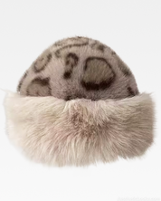 Leopard Faux Fur Hat