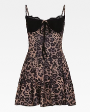 Leopard Print Mini Dress