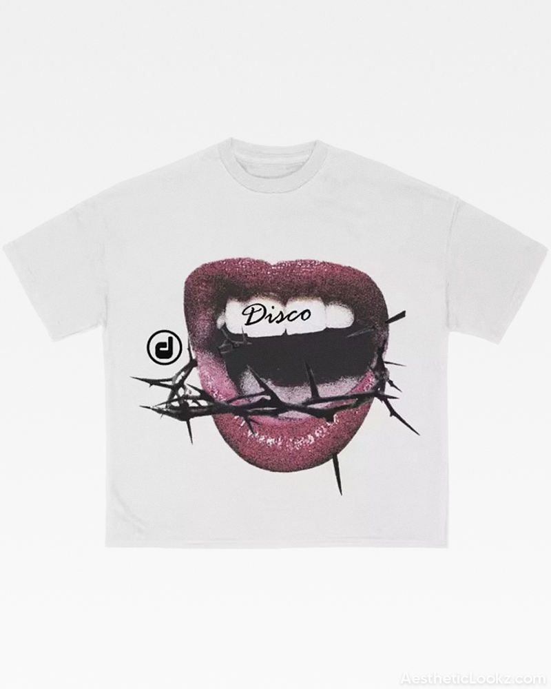 Lips Graphic T Shirt