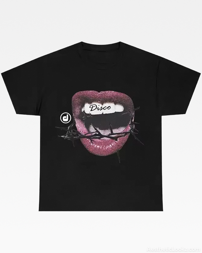 Lips Graphic T Shirt
