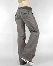 Low Rise Flare Pants