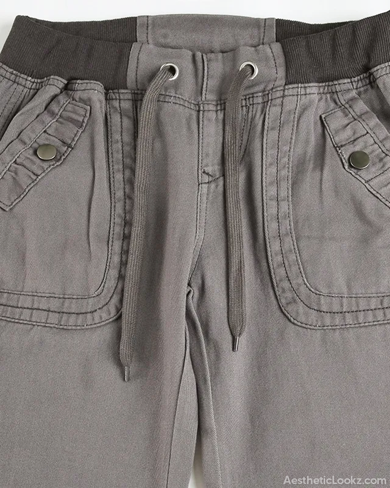 Low Rise Flare Pants
