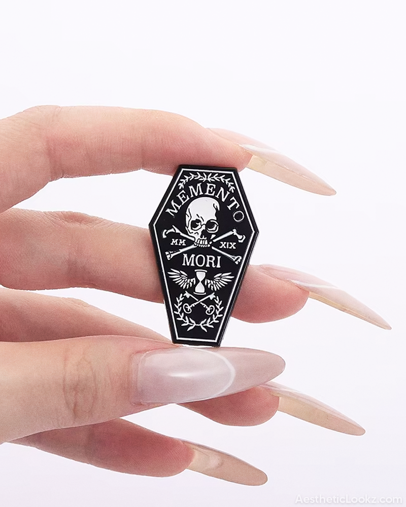 Memento Mori Pin
