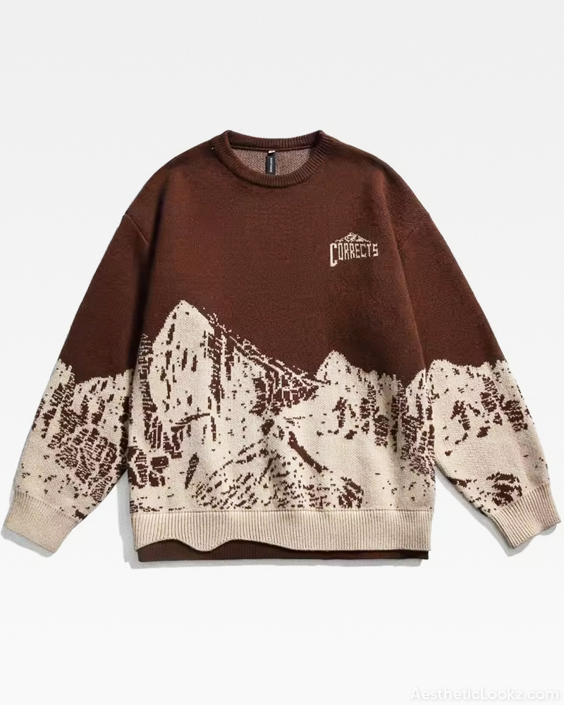 Mountain Knit Sweater
