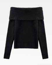 Off The Shoulder Knit Sweater