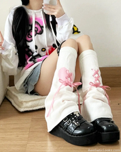 Pastel Goth Leg Warmers
