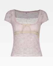 Pink Coquette Top