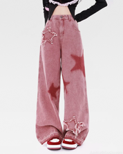Pink Star Jeans