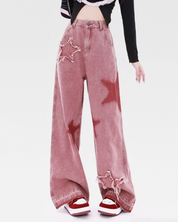 Pink Star Jeans