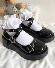 Platform Mary Jane Shoes