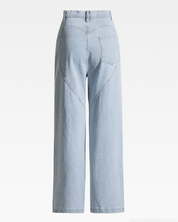 Rhinestone Cut Out Jeans