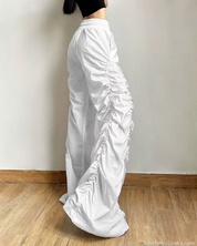 Ruched Parachute Pants