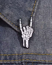 Skeleton Hand Pin