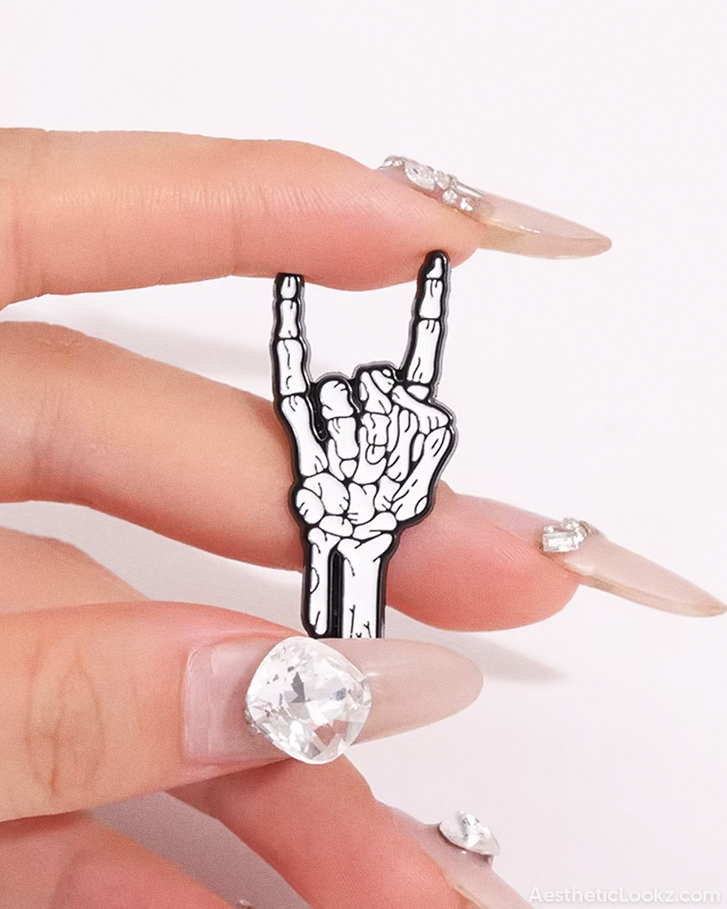 Skeleton Hand Pin