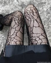 Spider Web Tights