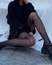 Spider Web Tights