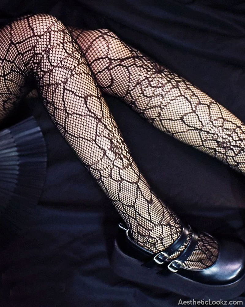 Spider Web Tights