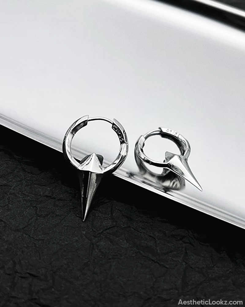 Spike Hoop Earrings