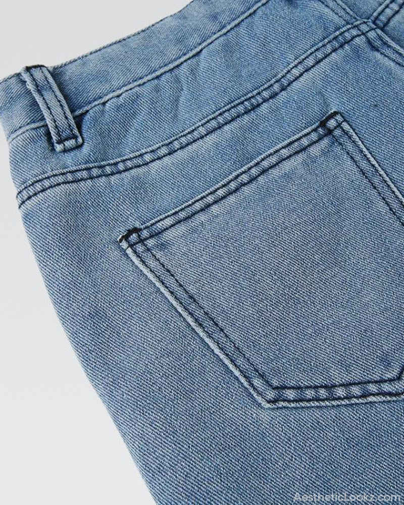 Star Denim Shorts