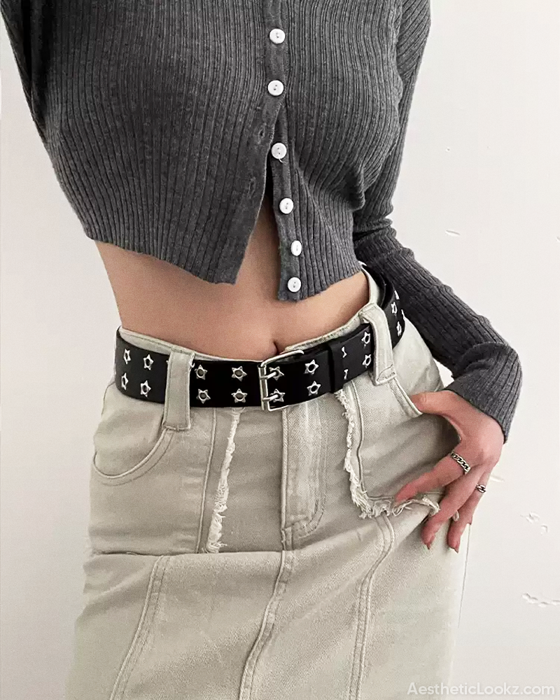 Star Grommet Belt
