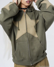 Star Hoodie Y2K
