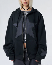 Star Hoodie Y2K