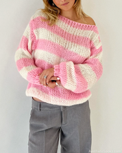 Striped Knit Sweater