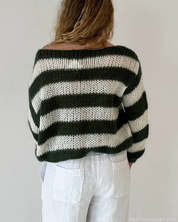 Striped Knit Sweater