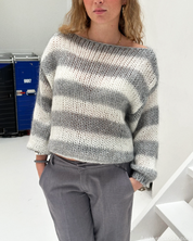 Striped Knit Sweater