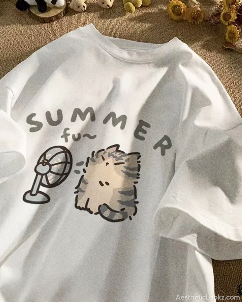 Summer Cat Shirt