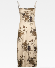 Vintage Floral Maxi Dress