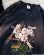 Vintage Flower T Shirt