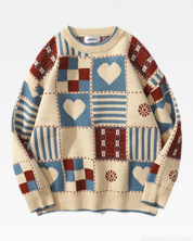 Vintage Patchwork Sweater
