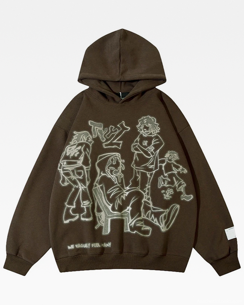 We Vaguely Feel Many Hoodie