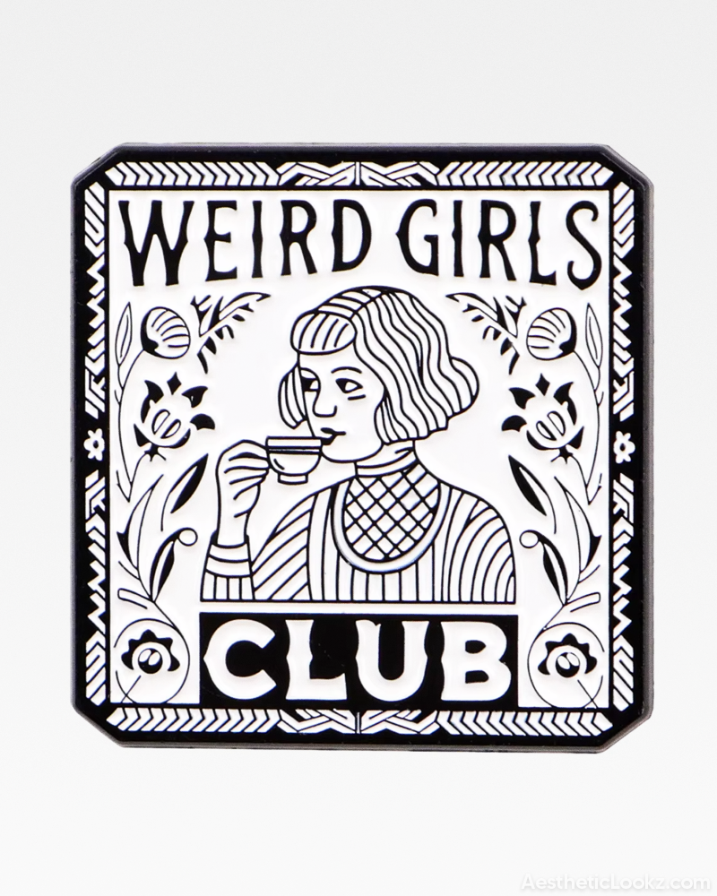 Weird Girls Club Pin